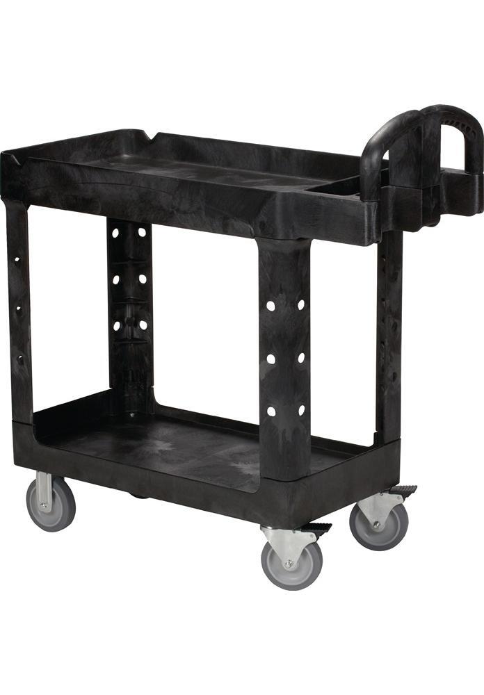Rubbermaid Tischwagen 2 Ladeflächen L770xB420mm - FG450058BLA