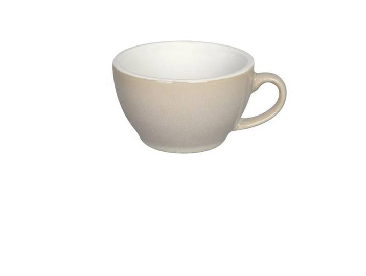 Diverse Cappuccinotasse Eggi Elfenbein Porzellan H 6 cm 0.25 l