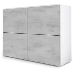 KOMMODE Rova Beton Oxid Optik / Beton Oxid Optik