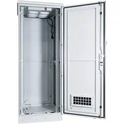 Dsit 22 HE 19” outdoor Serverschrank (BxTxH) 600 x 600 x 1200mm (22 HE, 19 Zoll Rack), Serverschrank, Weiss