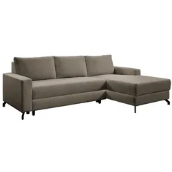 Exxpo by Gala Ecksofa mit Funktion Quattro Stoff Latte