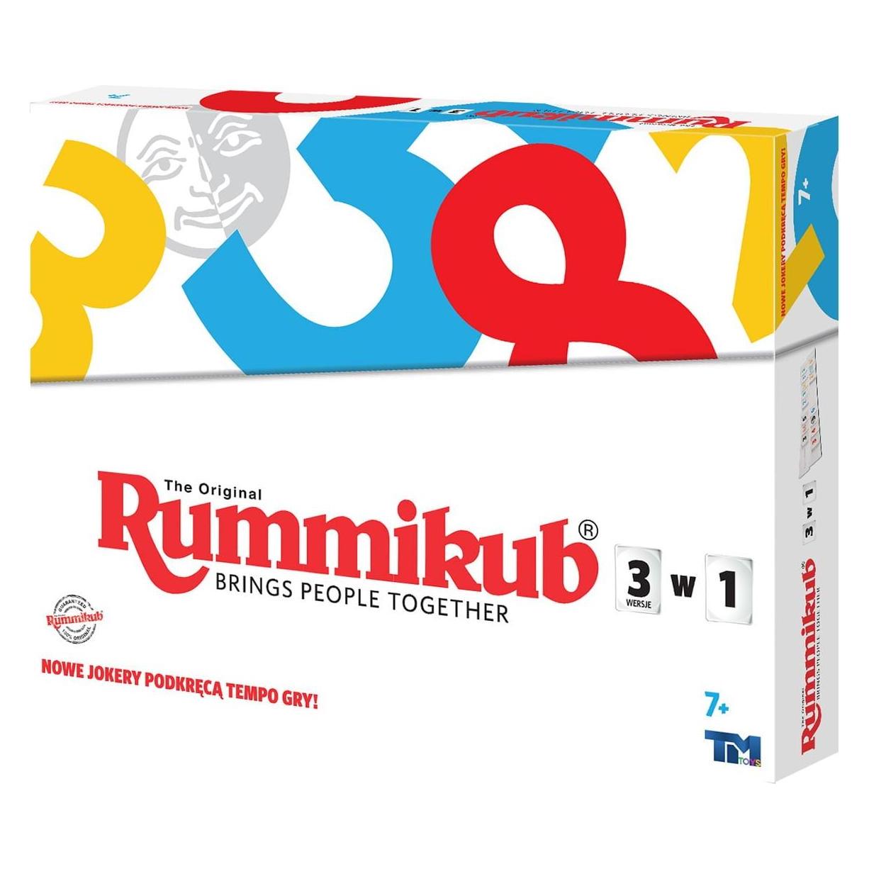 Rummikub 3in1 Spiel LEMADA 8613 (Polnisch) (LMD 8613)