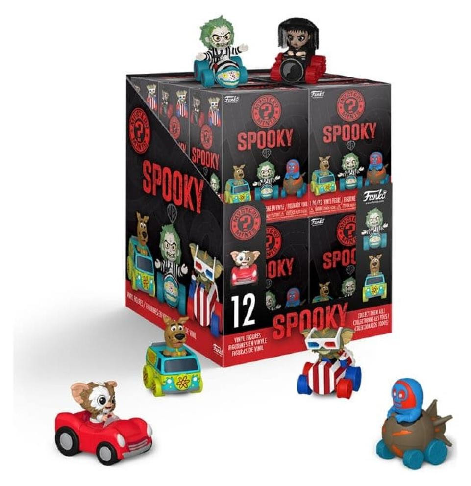 Funko Warner Bros Mystery Minis Griezelige Attracties Minifiguren Display 12 stuks 5 cm
