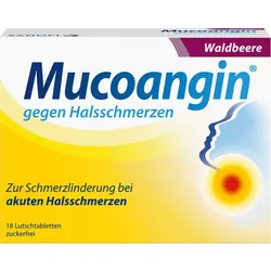Mucoangin Waldbeere 20 mg Lutschtabletten 18 ST