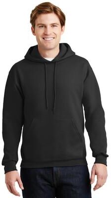 Jerzees 4997 Super Sweats NuBlend Hooded Sweatshirt in Black size 3XL 4997M, 4997MR