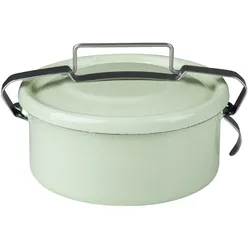 Riess Classic Dichtungsdose Ø14cm 0,75 Liter mit Tragegriff Nilgrün Induktion