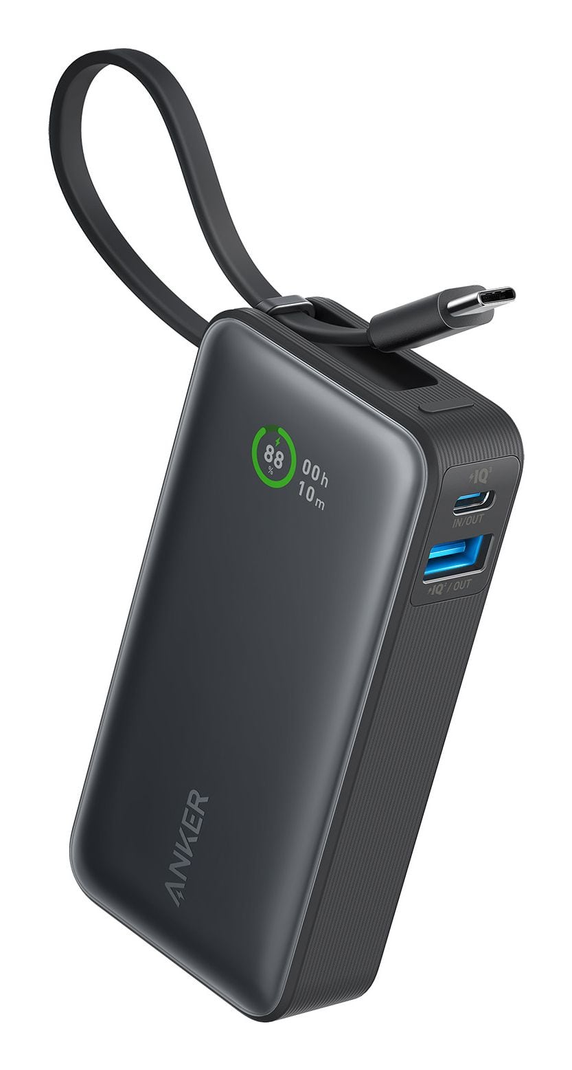 Anker Nano 30W 10000 mAh Powerbank USB Typ-C (Schwarz) A1259G11