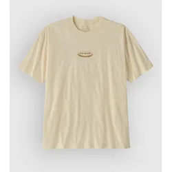 Patagonia 95 Oval Logo Oversized T-Shirt undyed natural Gr. S