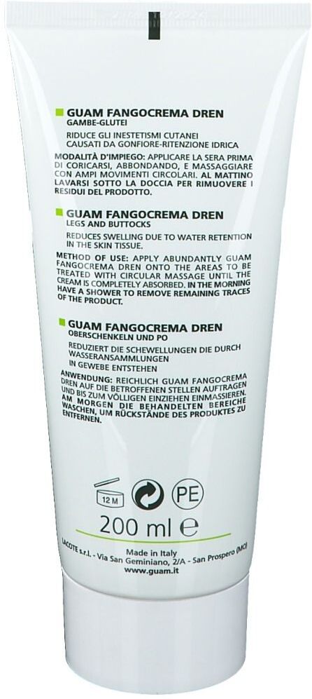Guam Fanghi Algencreme Dren 200 ml Creme