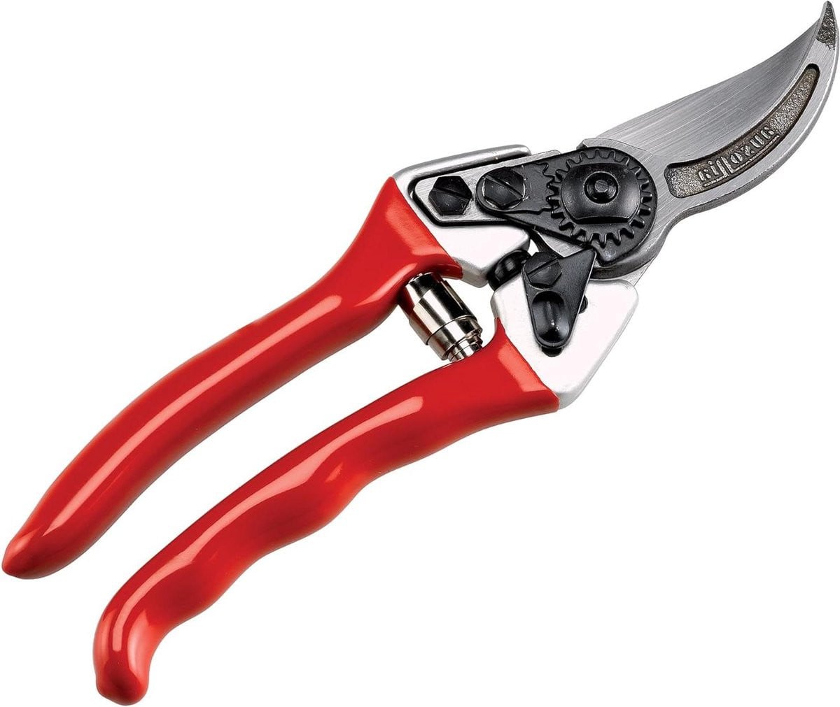 Professionele tuinschaar, rood, 21 cm