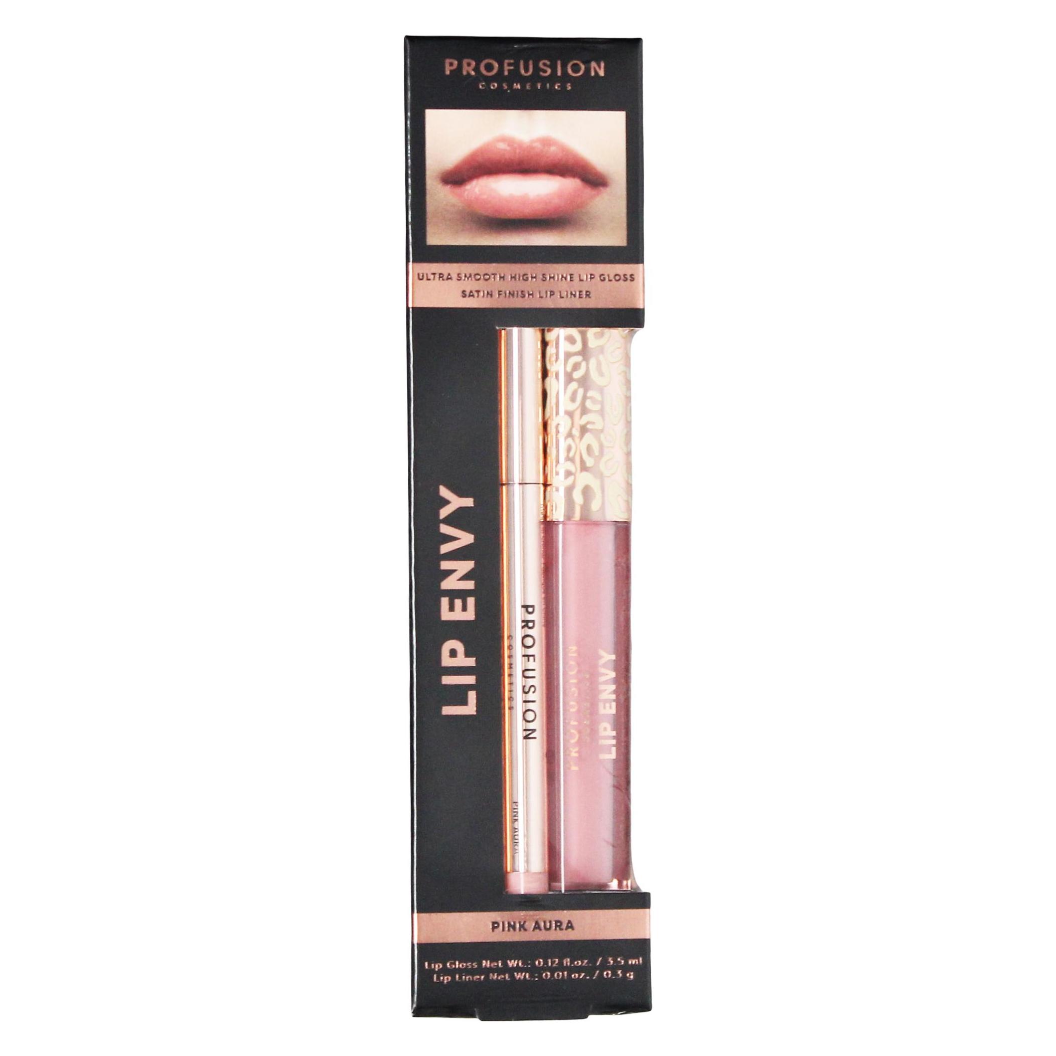 Profusion Set von Cosmetics: Lip Envy Pink Aura, Lipgloss, 3,5 ml + Lip Envy Pink Aura, Lipliner (66094493)