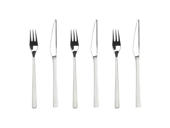 Gense Couverts à barbecue Fuga 12 Pièces Acier inoxydable