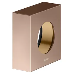 KEUCO IXMO Verlängerungs-Rosette für Ventile Unterputz, 25 mm, Rotgold gebürstet