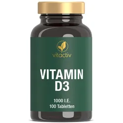 Vitactiv VITAMIN D3 Tabletten 100 St