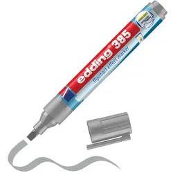 edding 385 Flipchart-Marker 1.0 - 5.0 mm silbergrau