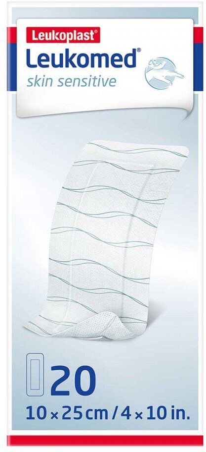 Leukomed Skin Sensitive Steril 10x25 Cm 20stk