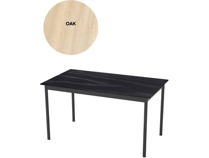 Tisch Perri MDF/Melaminfolie Eiche B 140 T 75 cm