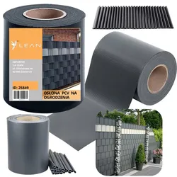 UV-Schutz-Zaunband 20 Clips Grau 450 g/m2 19x35m