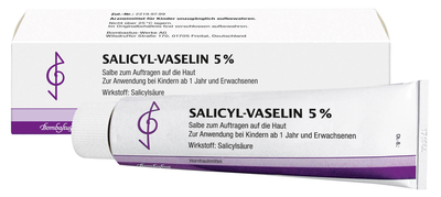 Bombastus-Werke AG SALICYL VASELIN 5% Salbe 100 ml 02166667