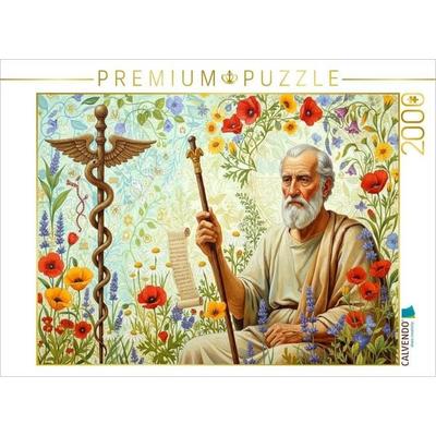 CALVENDO Puzzle Hippokrates (ca. 460-370 v. Chr.) - Begründer der rationalen Medizin und ärztlichen Ethik. | 2000 Teile Lege-Größe 90x67cm Foto-Puzzle
