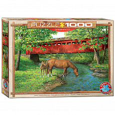 eurographics Puzzle - Sweet Water Brücke by Persis Clayton Weirs - 1000 Teile 300873