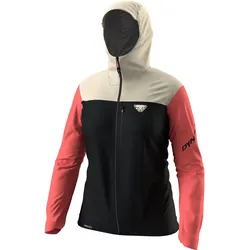 Dynafit, Damen, Skijacke, Traverse 3-Lagen Jacke Damen - Leicht, wasserdicht, atmungsaktiv (L), Beige, Schwarz