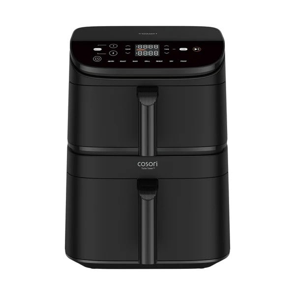 COSORI Turbo Tower 10,8 Liter Heissluftfritteuse CAF-DC121-ADER dunkelgrau