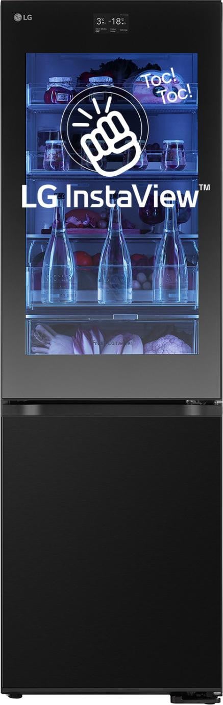 LG GBG7190CEV Vriezer, 349 liter, Zwart