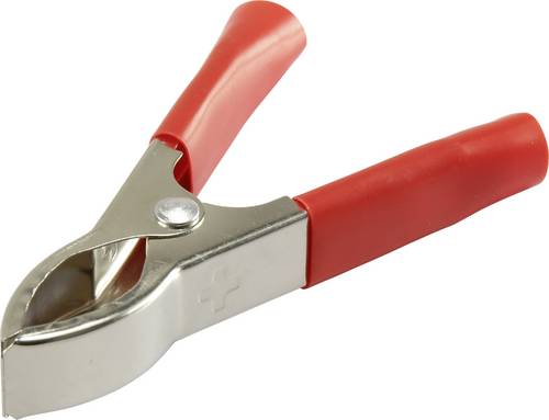 TRU Components 93038c28 Krokodilklemme Schwarz Länge: 70mm