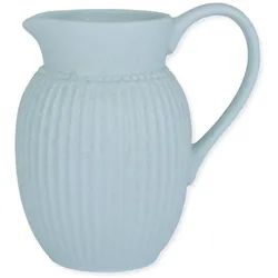 GreenGate Krug aus Steingut Alice, Ice Blue 0,5L