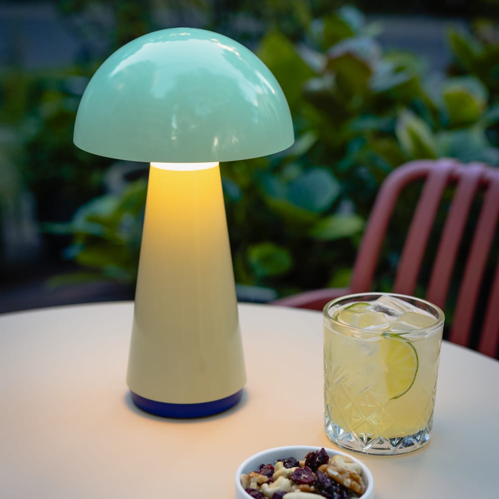 Remember Lampe de table h28cm menthe glacier Vert 16x28x16cm