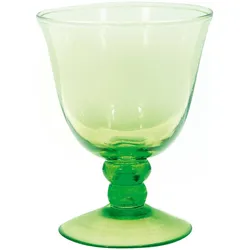 GreenGate Greengate Weinglas, Weissweinglas, green, 12,5 cm, Ø 9,5 cm