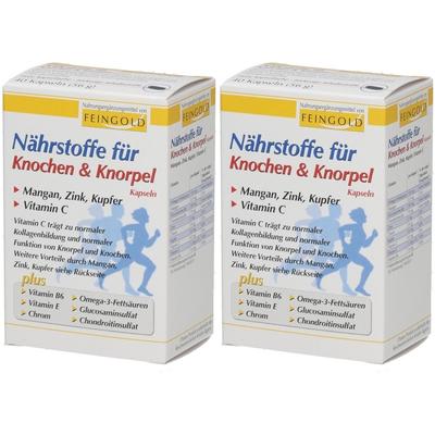 Nährstoffe für Knochen & Knorpel Kapseln 2x 2x40 St Weichkapseln