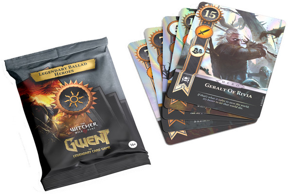 MNKY Gwent 10 legendarische foilkaarten Nilfgaard upgrades