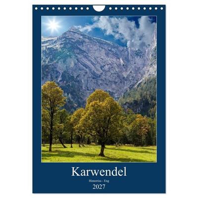 Karwendel - Hinterriss-Eng (Wandkalender 2027 DIN A4 hoch), CALVENDO Monatskalender