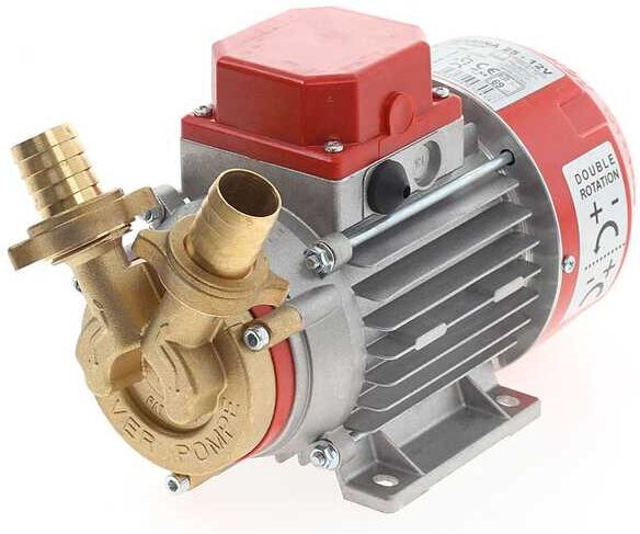 Rover Pompe Rover Marina 25 - Pompa elettrica da travaso in bronzo - 12 V