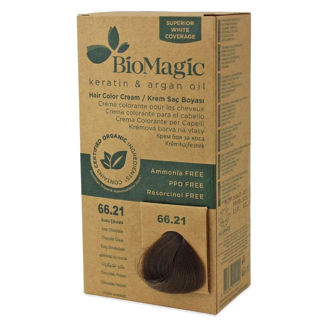 Biomagic Haarfarbe 66.21 ICED CHOCOLATE 250g (66.21 ICED CHOCOLATE) (49988461)