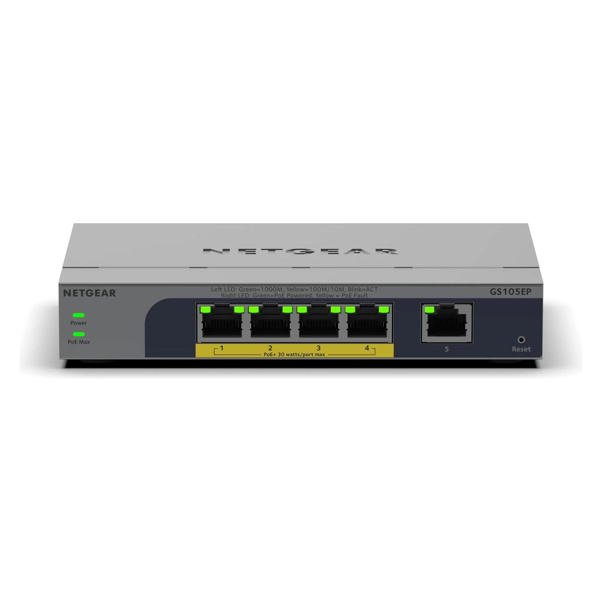 Netgear GS105EP (5 Ports) (GS105EP-100EUS)
