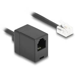 Delock Telefon (analog) Anschlusskabel 10 m Schwarz 90347