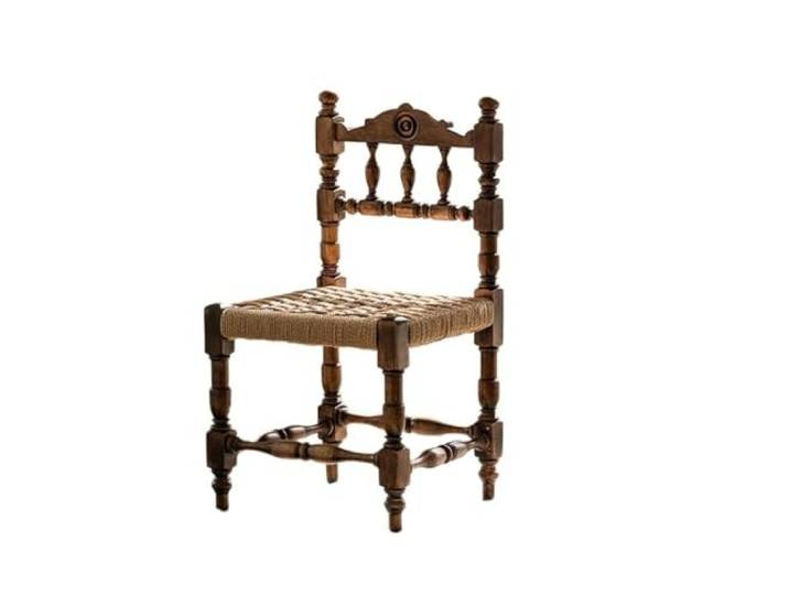 XXAD553TY Hocker mit Rückenlehne, gewebter, geeignet for Schlafzimmer Kleiderschrank(Bruin)