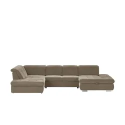Kollektion Kraft Wohnlandschaft mit verschiedenen Funktionen Spencer ¦ braun ¦ Maße (cm): B: 382 H: 102 T: 260.0