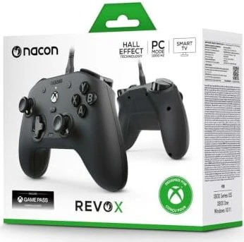 Nacon Revo Wired Asymmetric Controller - Black - Xbox