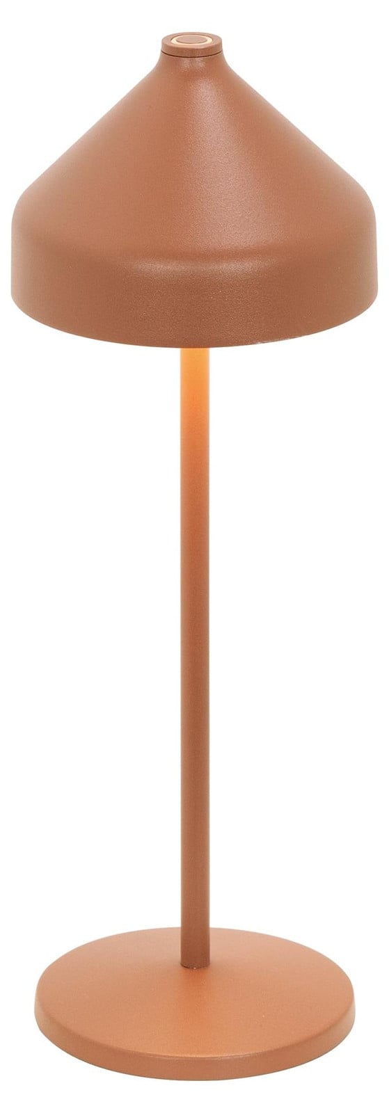 Zafferano AMELIE Oplaadbare en dimbare LED-tafellamp Terracotta