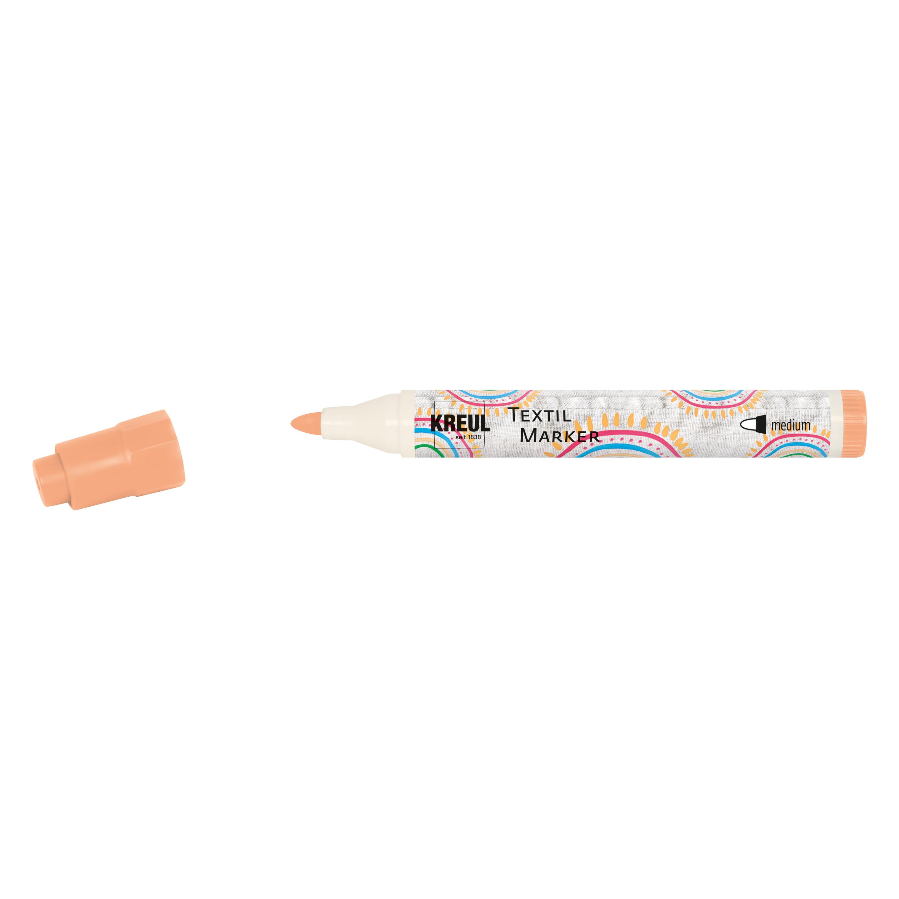 Kreul Textilmarker JAVANA "texi m"x medium", zartrosa (1x) (90772)