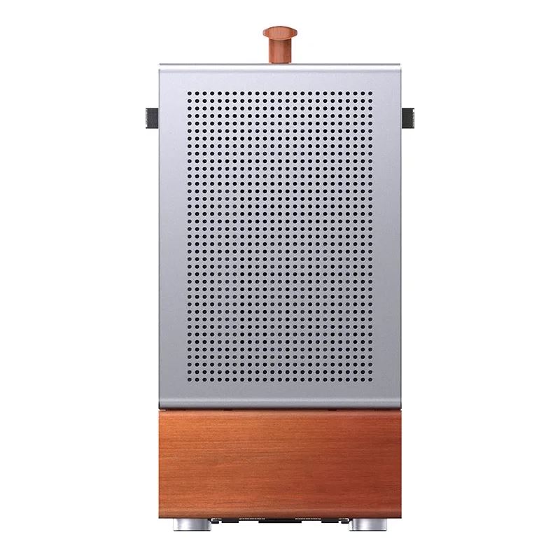 Jonsbo T7 PC-Gehäuse, Midi-Tower, mATX, Tempered Glass - silber
