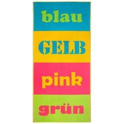 Dyckhoff Strandtuch Liegetuch 'Colors' 80 x 180 cm Bunt