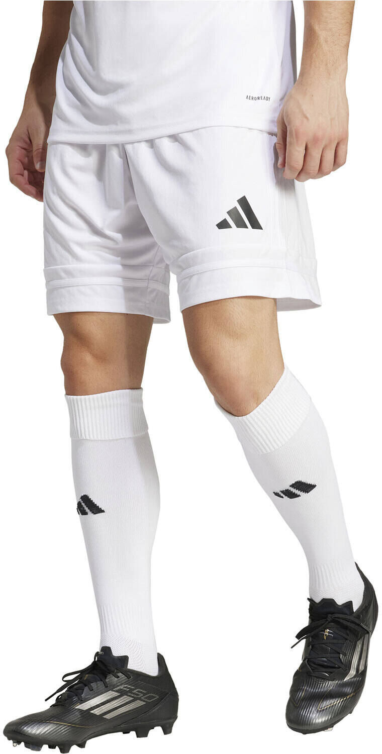Adidas squadra25 pantalones cortos futbol Blanco (XXL)