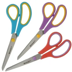 Westcott 3-tlg. Scheren-Set »Easy Grip« 20,1 cm silber
