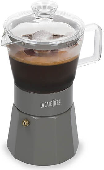 La Cafetiere Glass 6 Cup Espresso Maker Latte