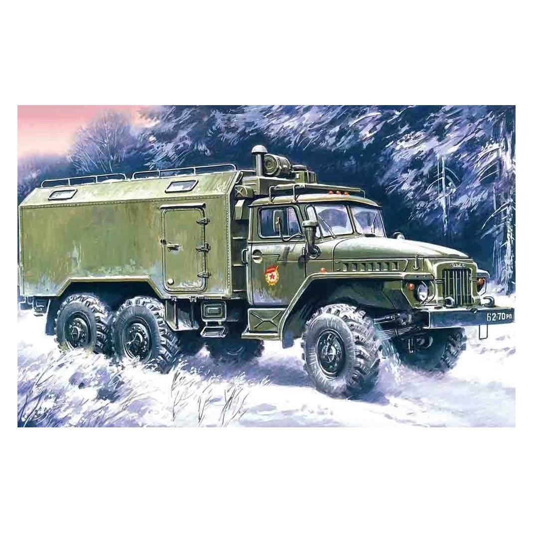 ICM URAL-375A Kommandowagen (72712)
